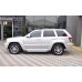 Пороги алюминиевые "Artemis" для Grand Cherokee (2004-2010).